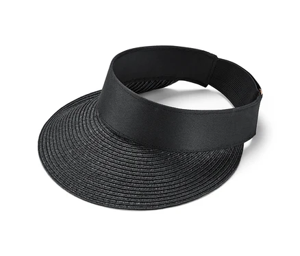 Schwarzer Sonnenvisor.
