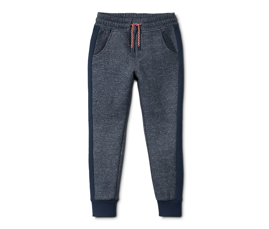 Eine blaue Sweathose.