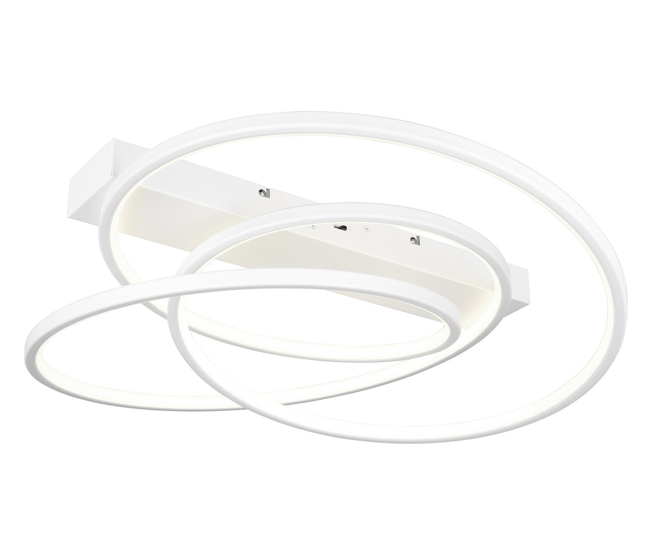 Weiße Trio LED-Deckenleuchte »Darvin« mit drei Kreisen.