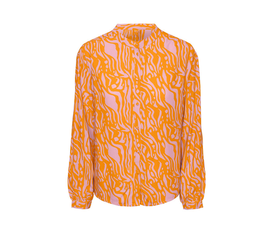 Bluse mit Print.