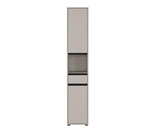 Hochschrank »Lemont«, steingrau