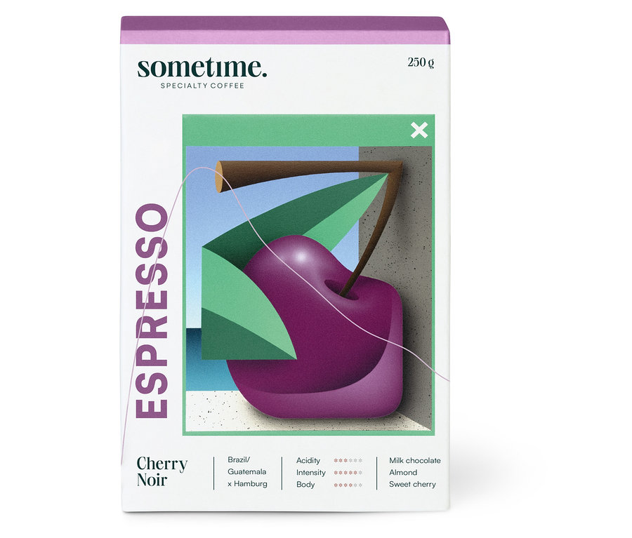 sometime - CHERRY NOIR Espresso - 250 g Ganze Bohne