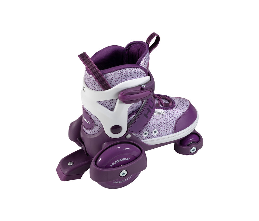 Lila HUDORA Rollschuhe »My First Quad«, Gr. 26–29.