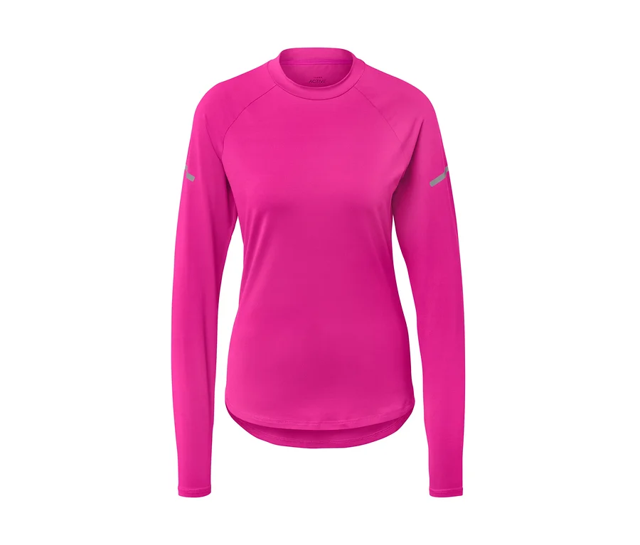 Pinkes Langarmshirt.
