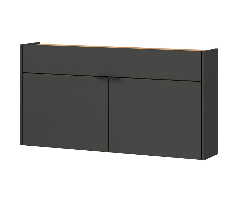 Breiter Mehrzweckschrank »Ameca« in Graphit.