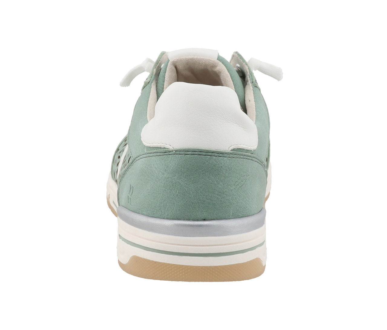 Rückansicht eines Romika Sneaker, PU mint.