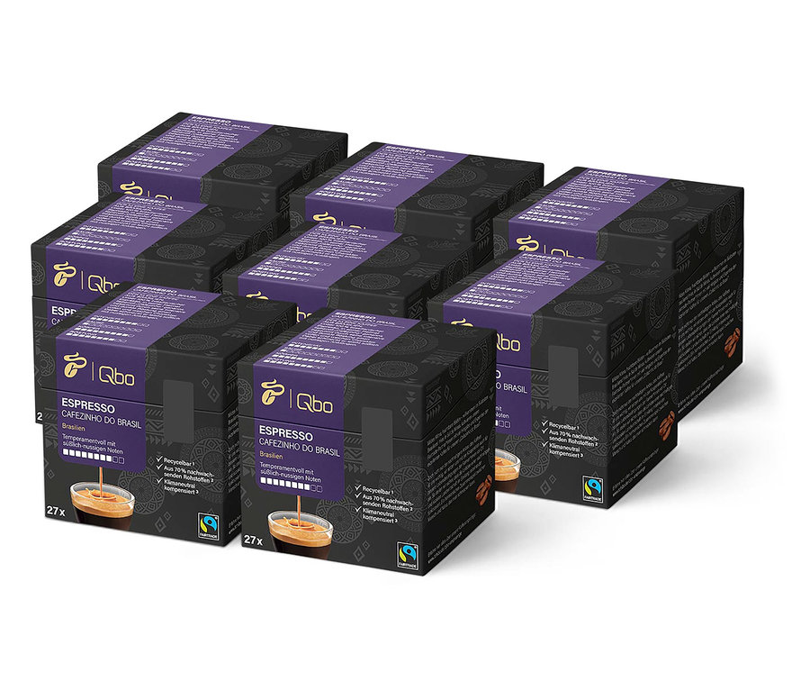 Qbo Espresso CAFEZINHO DO BRASIL - 216 Kapseln
