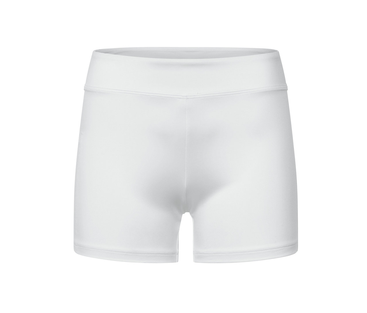 Detailansicht des weißen Sportkleids mit Radler.