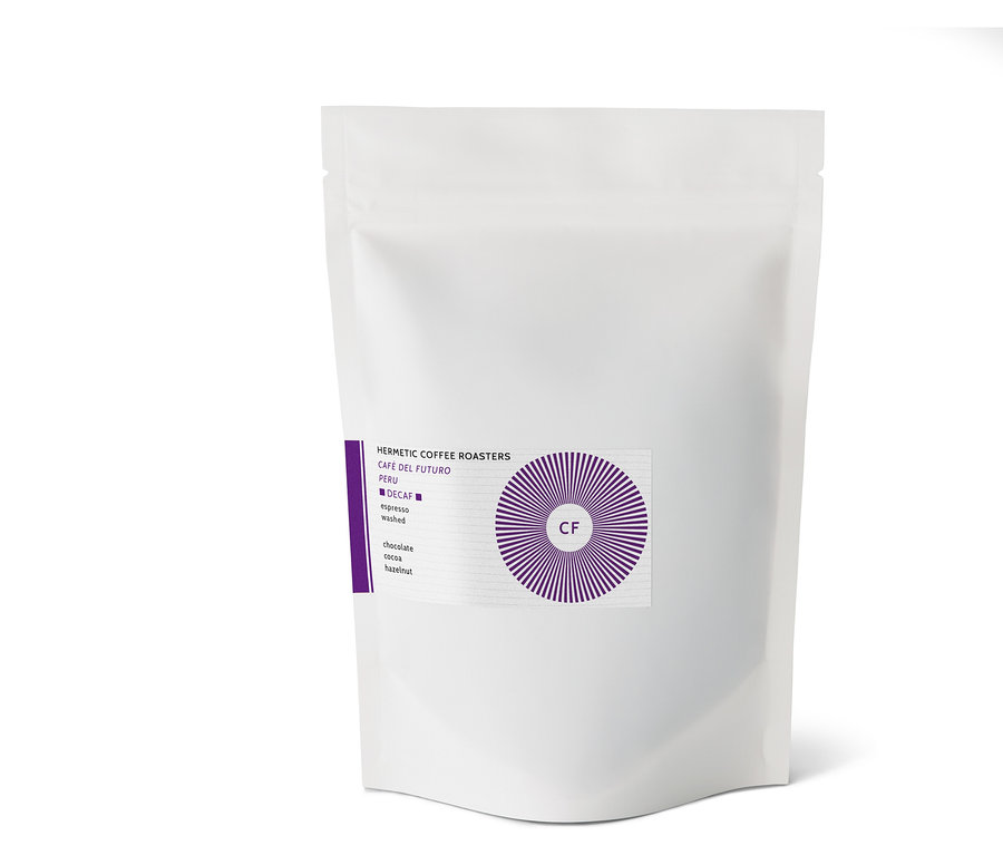 Hermetic - Café del Futuro Espresso, entkoffeiniert - 250 g Ganze Bohne