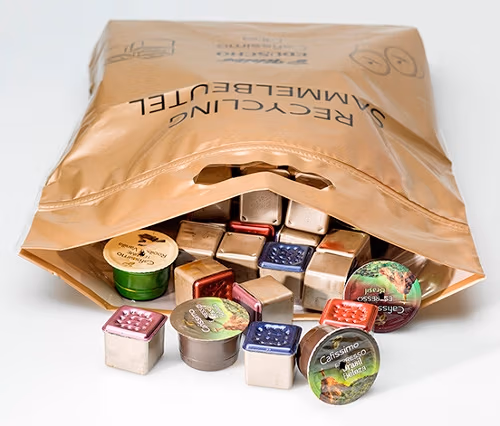 Kostenfreier Recycling Sammelbeutel