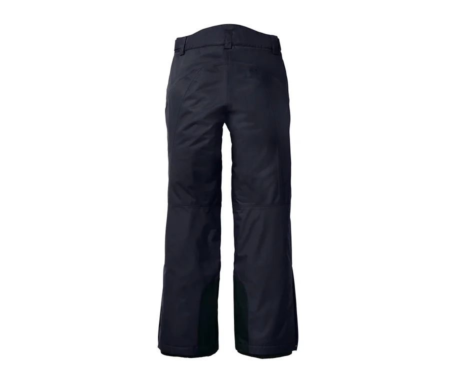 Dunkelblaue Skihose.