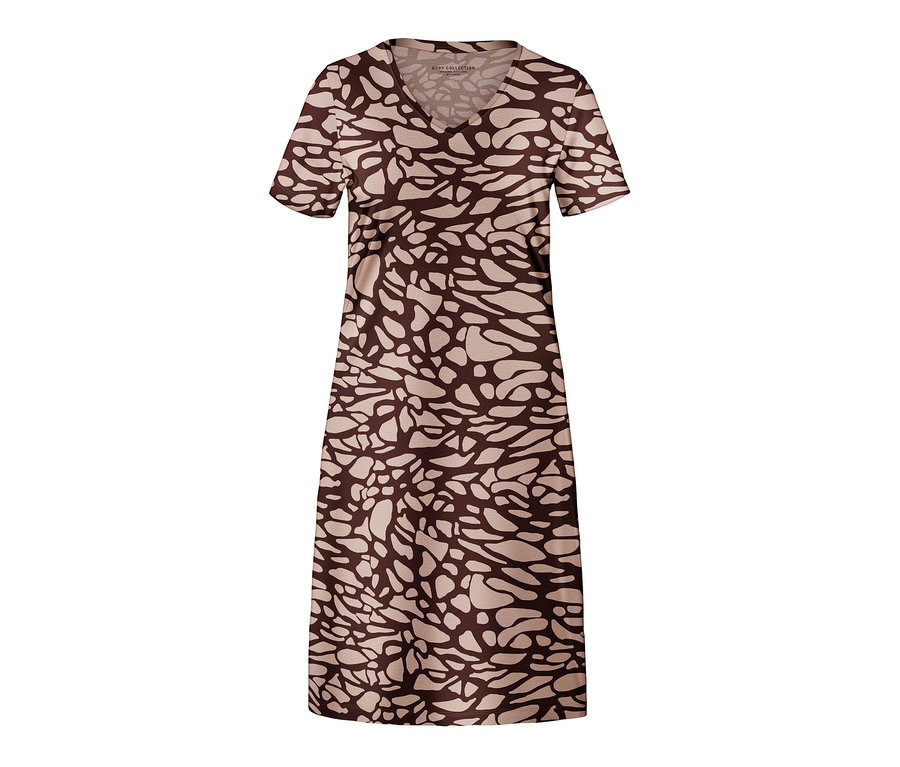 Nachthemd mit Alloverprint.