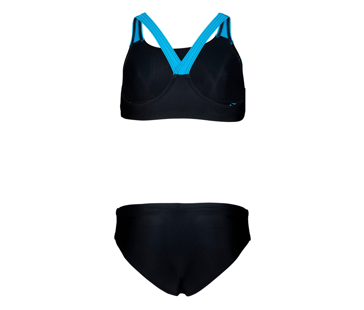 Schwarzer arena Feel Kinder-Bikini Openings Energy Back.