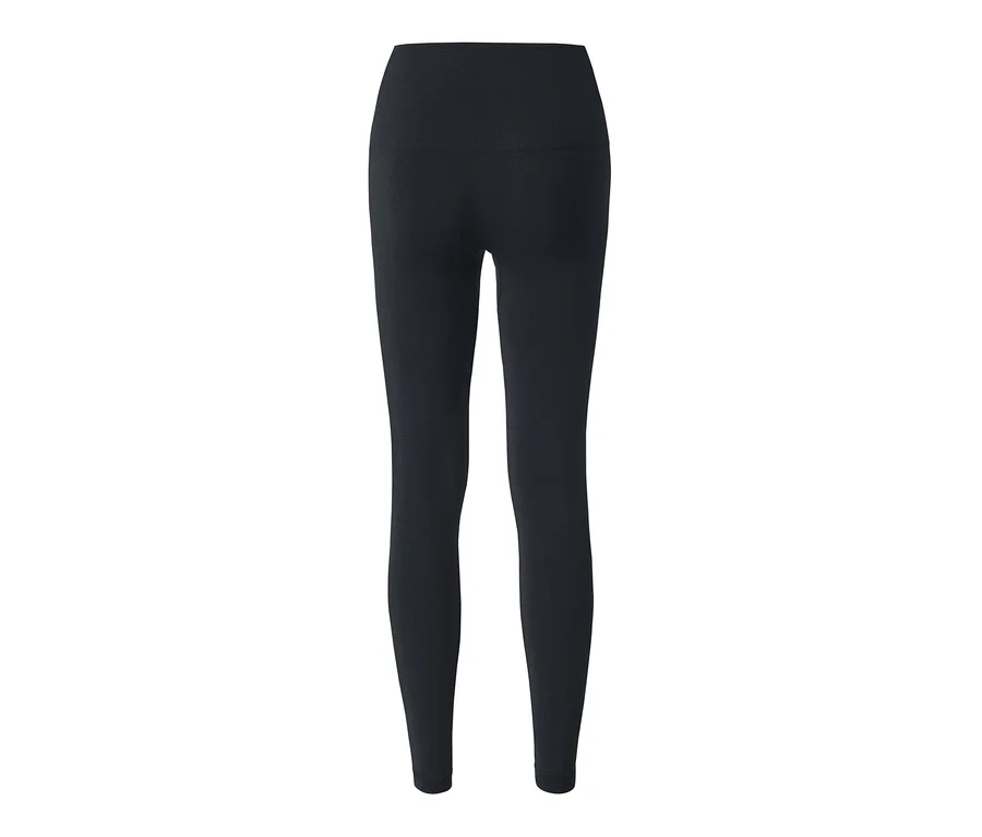Schwarze Seamless-Thermotight.