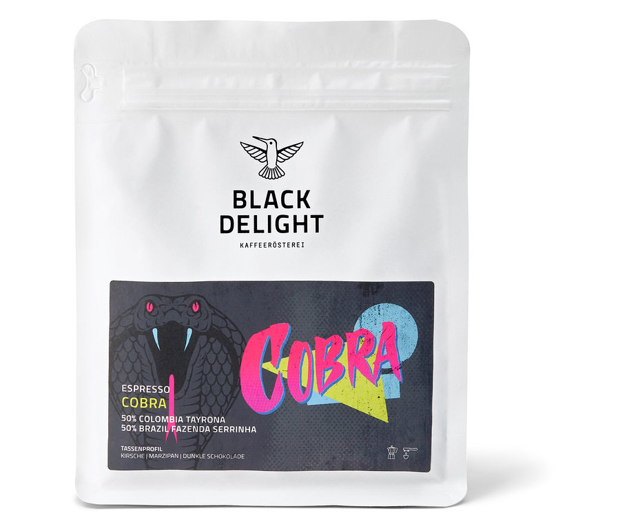 Black Delight - COBRA Blend Espresso - 250 g Ganze Bohne