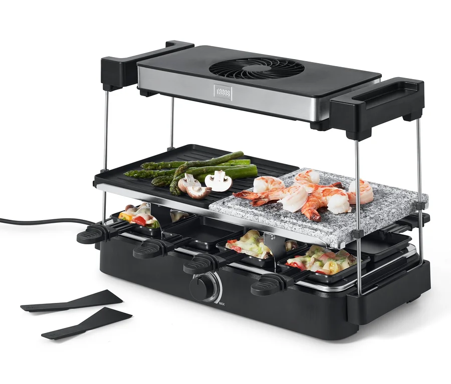 Trebs Raclette »15100« mit Dunstabzug und Steinplatte bei Tchibo kaufen ...