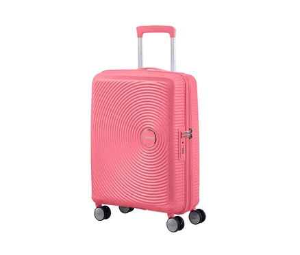 American Tourister Hartschalen-Koffer »Soundbox« Spinner, klein, sun kissed coral.