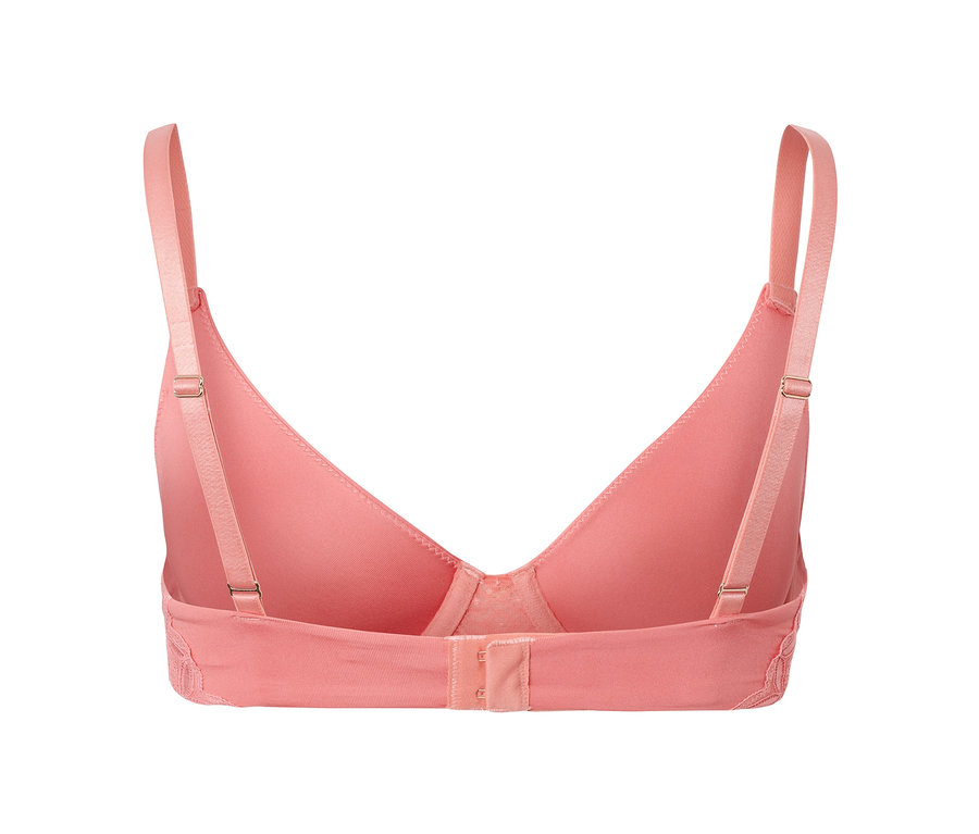 Rückansicht von Bügel-BH, apricot.