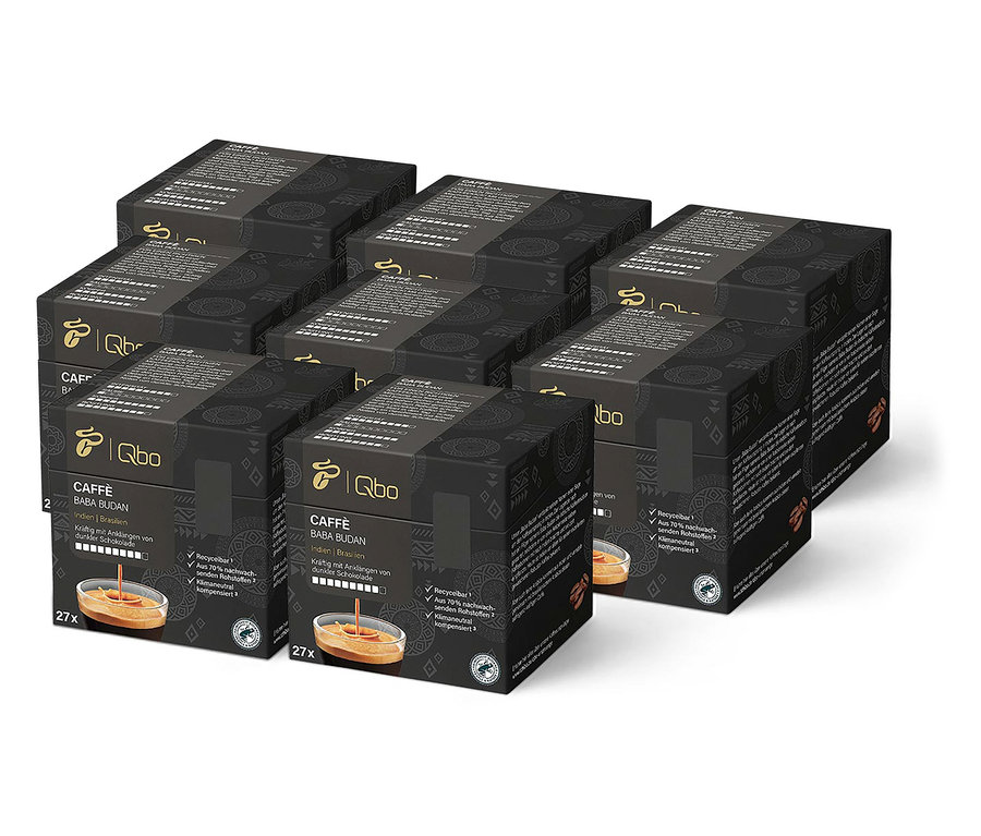 Qbo Caffè BABA BUDAN – 216 Kapseln