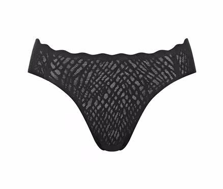 Schwarzer sloggi ZERO Feel Bliss High leg Slip.