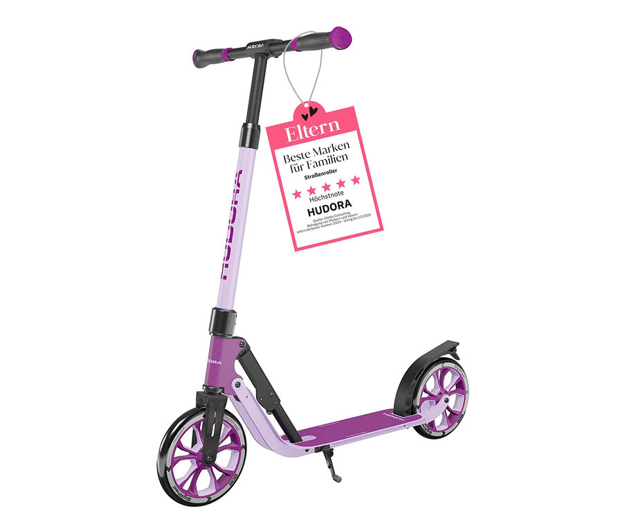HUDORA Scooter »BigWheel® 205« advanced, lavendelfarben.