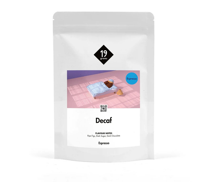 19grams - Decaf Espresso, entkoffeiniert - 250 g Ganze Bohne