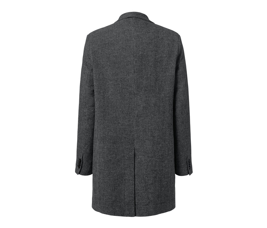 Rückansicht eines Kurzmantels.