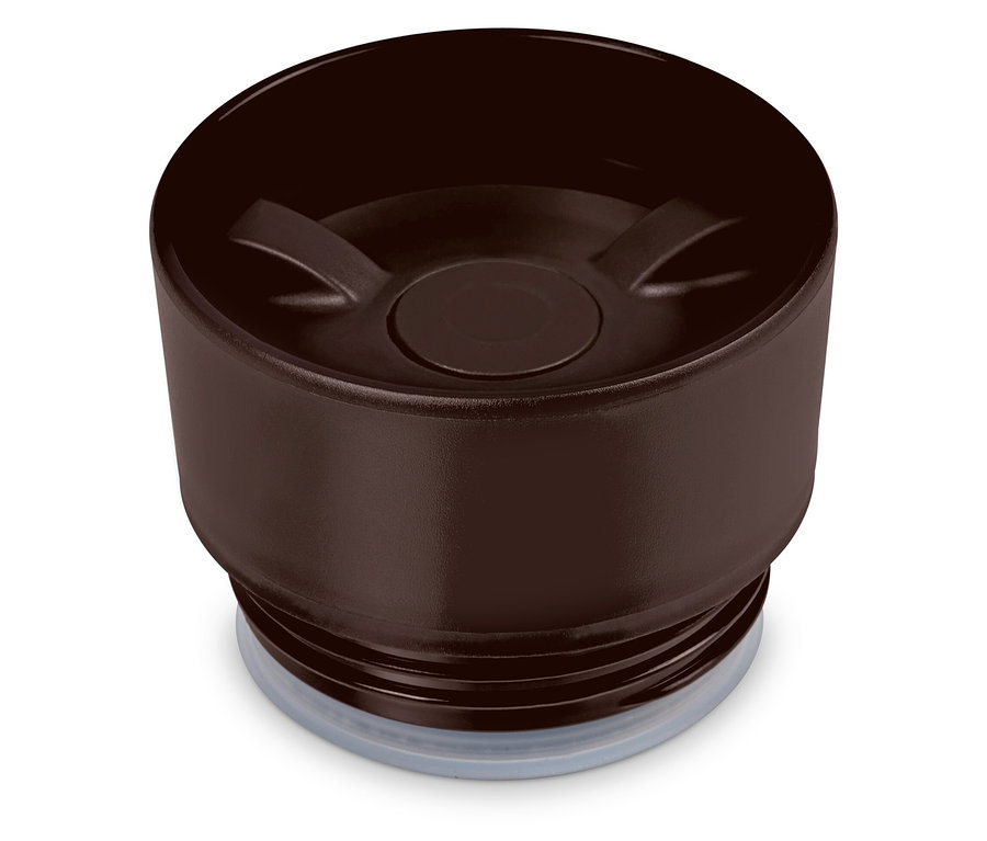 Brauner Coffee-to-go-Becher, Coffee Dictionary Deckel.