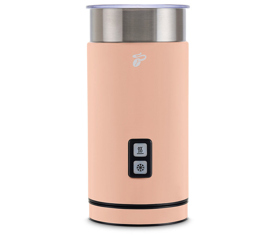 Elektrischer Milchaufschäumer, apricot