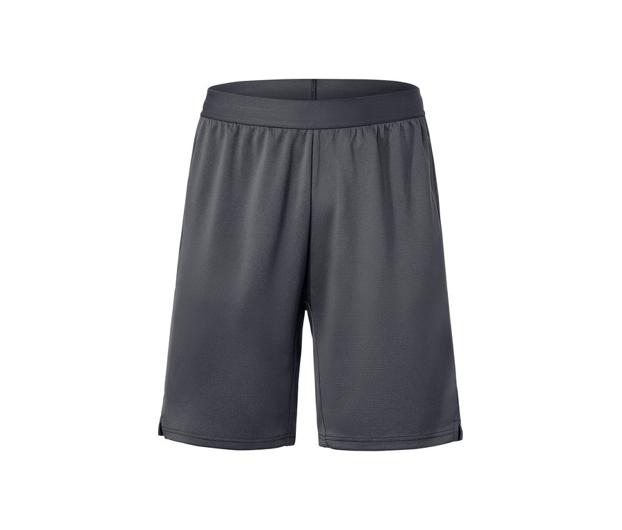 Graue Sportshorts.