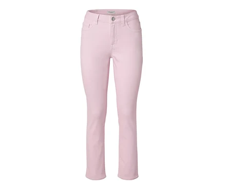 Rosa, gefärbte Jeans im Fit »Emma«.