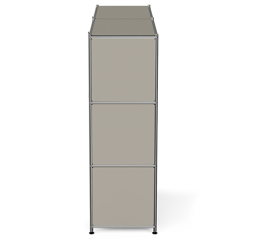 Helle Metall-Kommode »CN3« mit sechs Klappfächern.