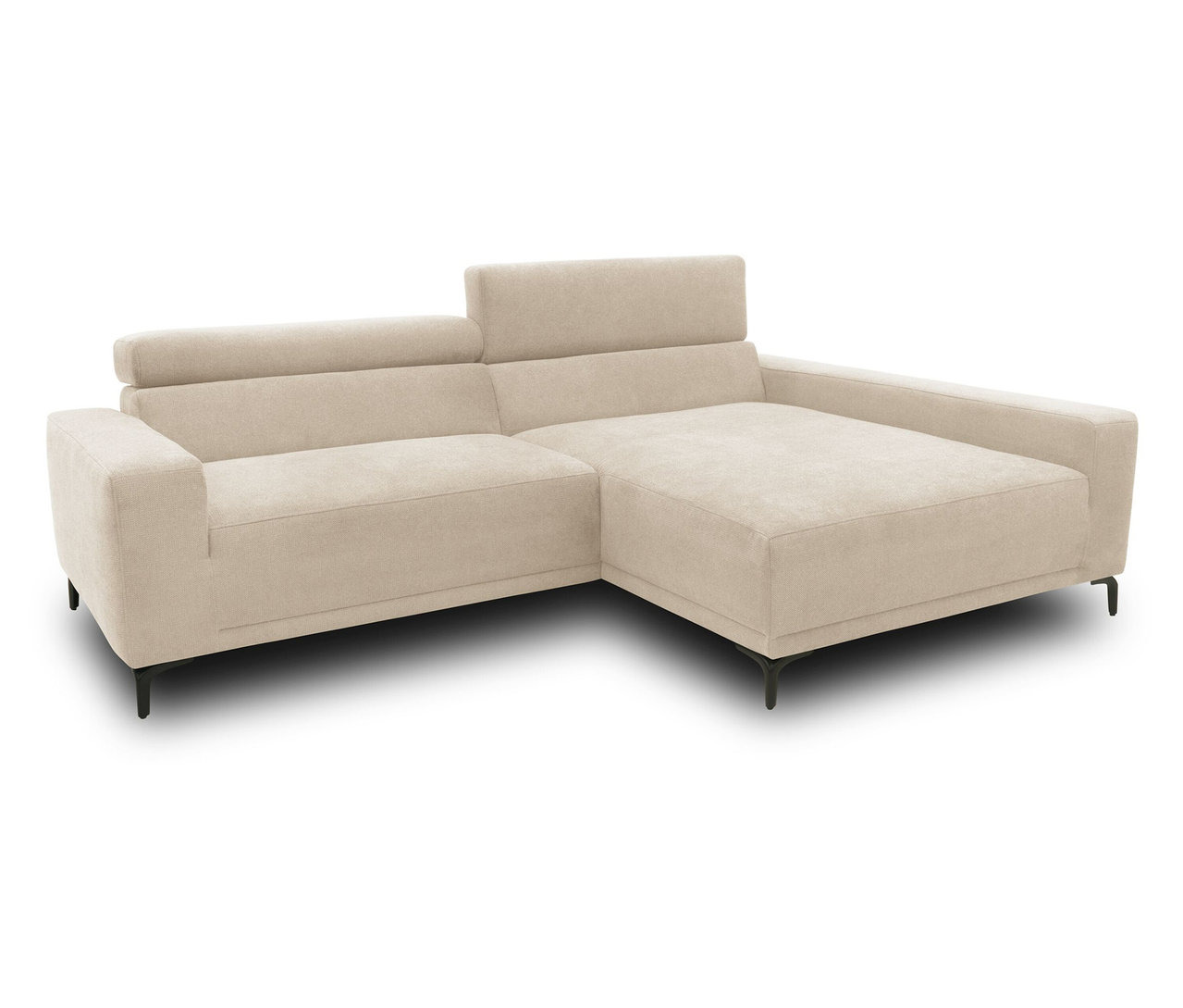 DOMO collection Sofa, creme rechts.