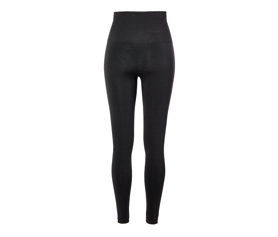 Schwarze Seamless-Thermotight.