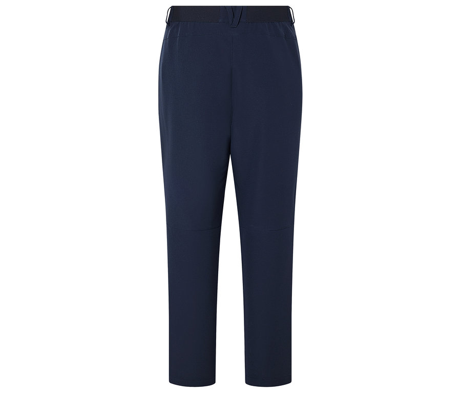 Marineblaue Hose mit Gummibund.