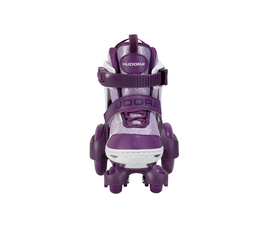 Lila HUDORA Rollschuhe »My First Quad«, Gr. 26–29.