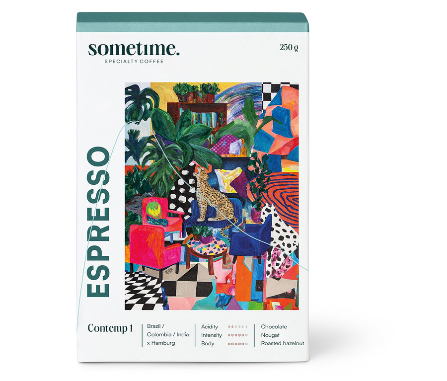 sometime - CONTEMP 1 Espresso - 250 g Ganze Bohne