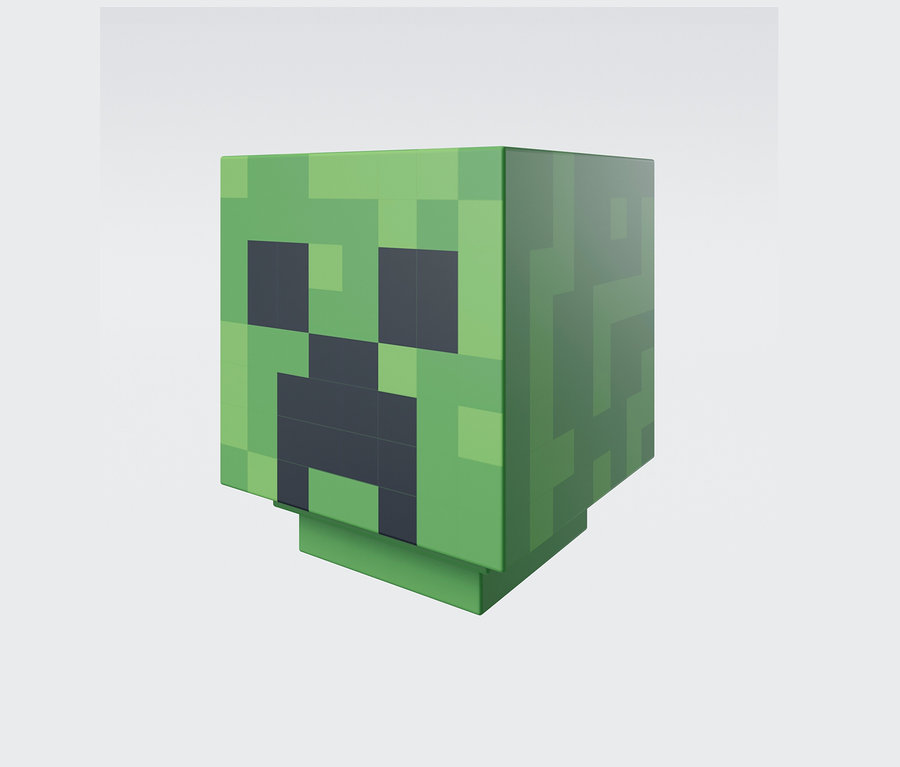 Minecraft LED Dekoleuchte, Creeper.