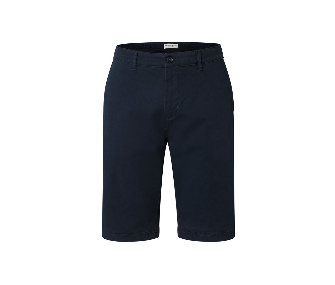 Navy Chino-Shorts.