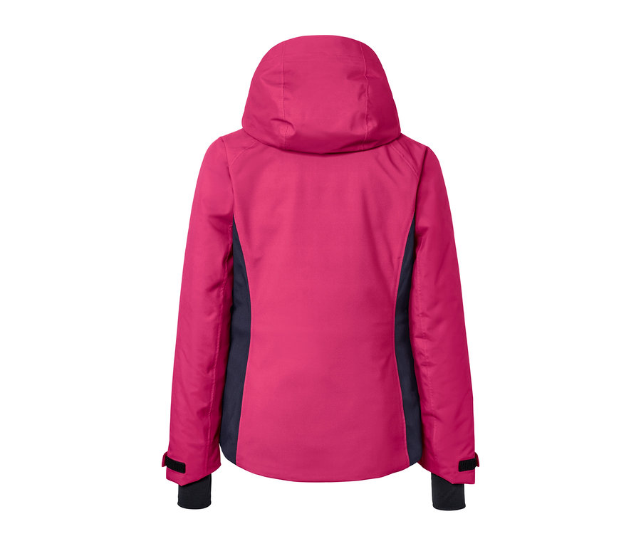 Rückansicht einer Skijacke.