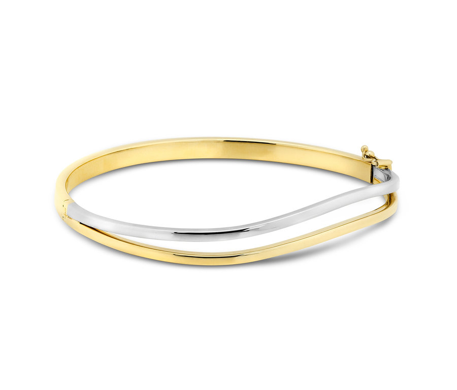 585 Gold Armreif, Biocolor.