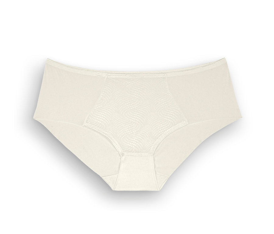 Vanillefarbener Triumph Essential »Minimizer Hipster X« Damenslip.