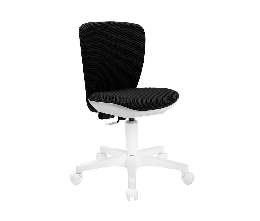 Schwarzer Topstar Sitness »Home S'cool« Bürostuhl vor weißem Hintergrund.