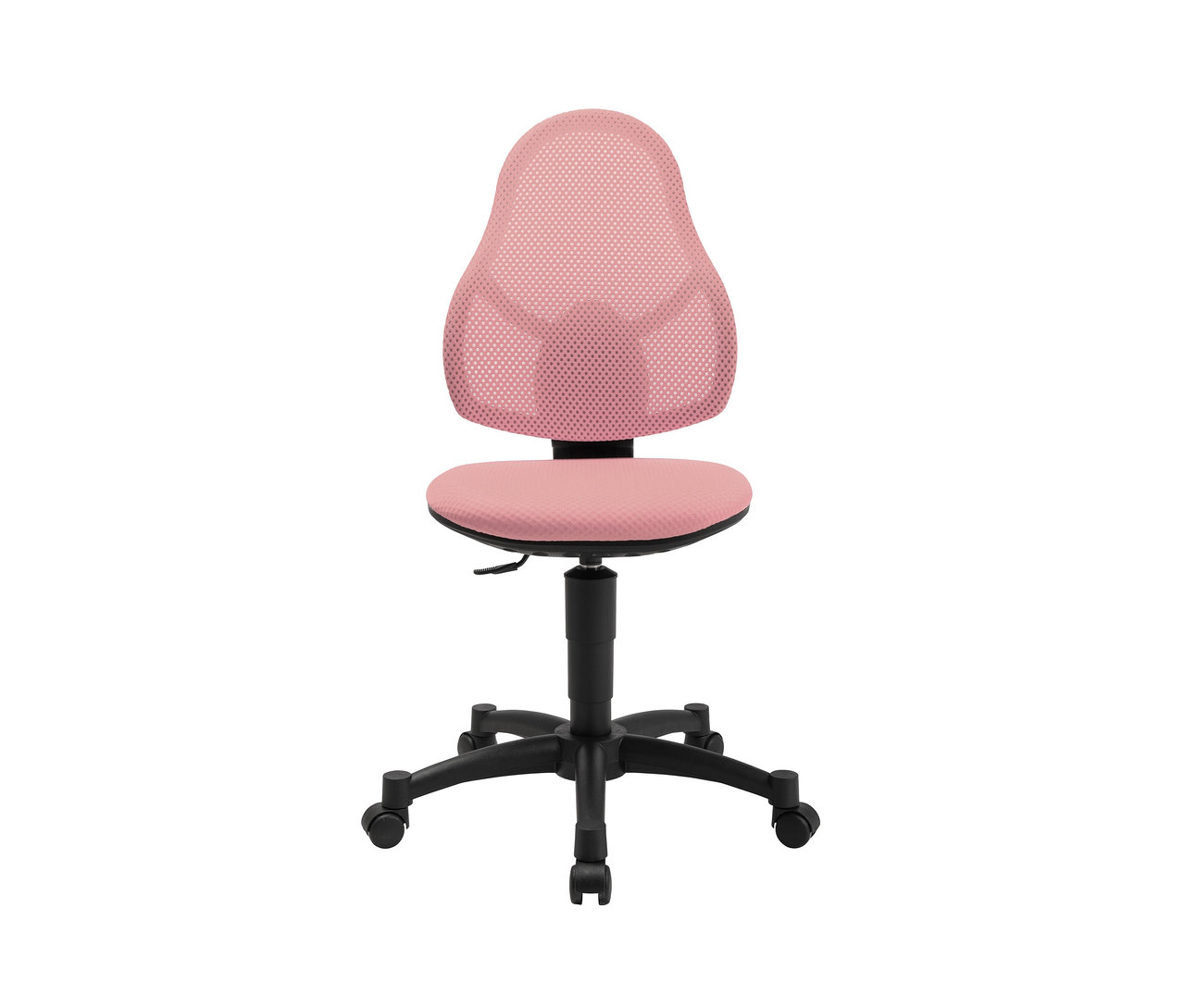 Rosa Topstar Stuhl »Open Art Junior« vor weißem Hintergrund.