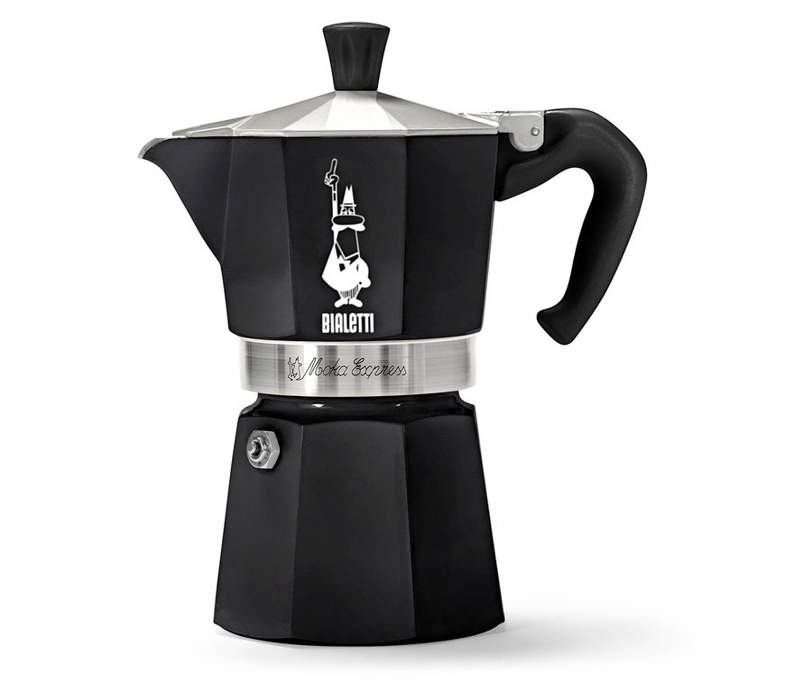 Bialetti Moka Express, 190 ml, schwarz