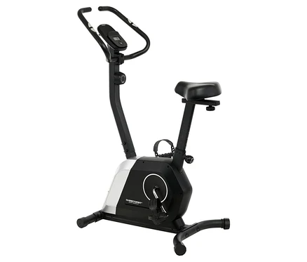 Christopeit Heimtrainer »Active« in Schwarz und Silber auf weißem Grund.