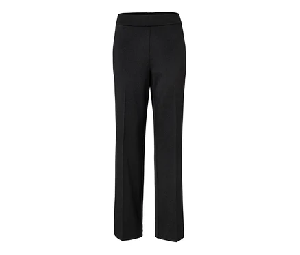 Eine schwarze Komfort-Jerseyhose.