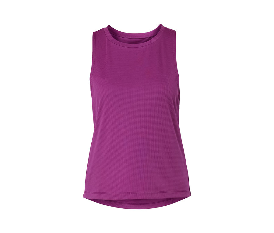 Violettes Sporttop.