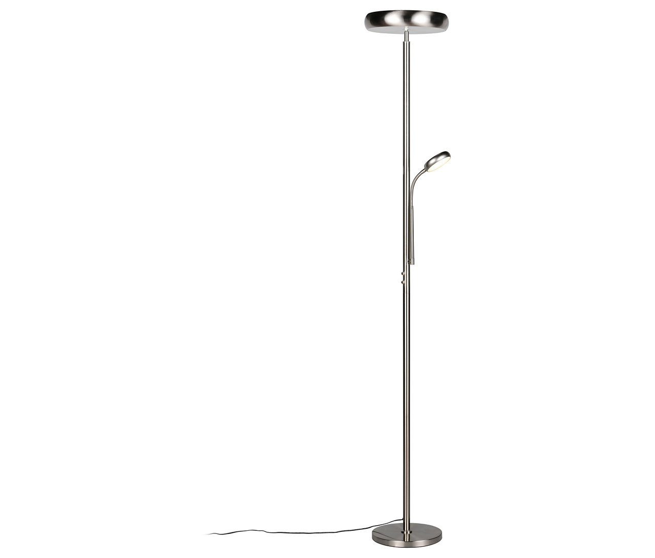 Trio Stehleuchte »Palermo«, nickelfarben.