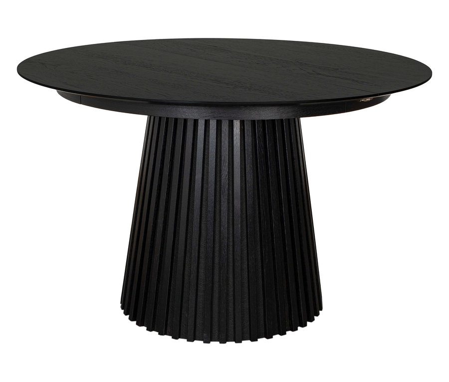 Schwarzer DeVries Esstisch »Oria Oak«.